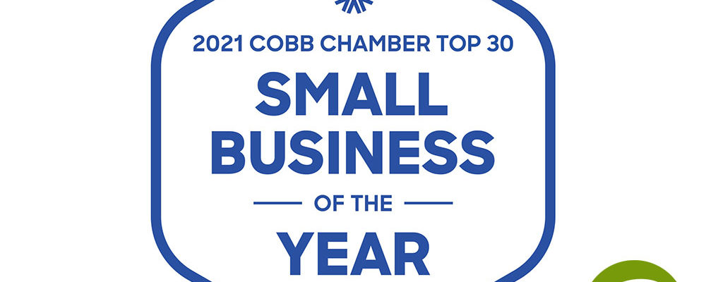 Cobb Chamber Small Business Award 2021