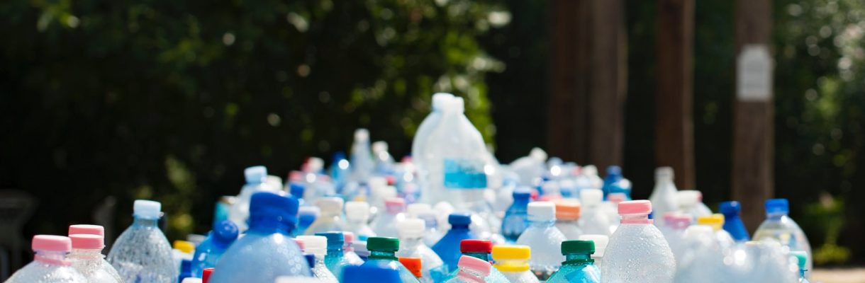 assorted plastic bottles